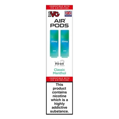 IVG Air 4in1 Classic Menthol Prefilled Pods