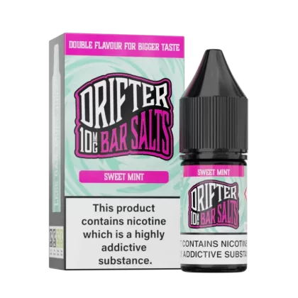 Drifter Bar Salt Nic Salt E Liquid Sweet Mint - Nicotine Strength#20mg>10mg>5mg (3B8483)