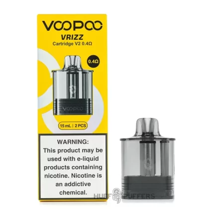 Voopoo Vrizz Pods - Resistance#0.4 ohm>0.7 ohm>V2 0.4 ohm>V2 0.7 ohm>V2 0.4/0.7 ohm Dual Mesh