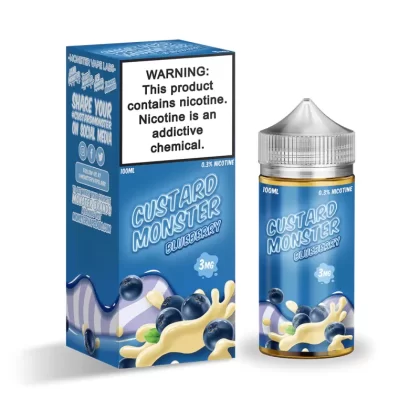 Custard Monster Blueberry 100ml - Vape Product, Vape Product