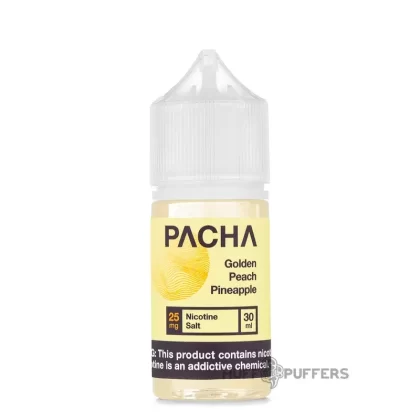 PACHA Syn Salt – Golden Peach Pineapple 30mL - Nicotine Strength#25mg>50mg