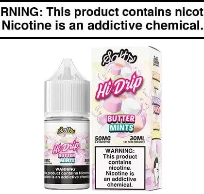 BUTTER MINTS BY HI-DRIP SALTS 30ML - Vapejuice