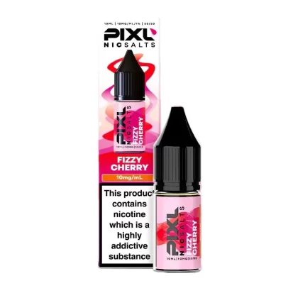 Pixl Fizzy Cherry Nic Salt E-Liquid - 10 Pack
