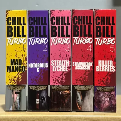Chillbill Turbo Pod Formula 3% 30ml 50/50 - Killer Berries - Mixed Berries