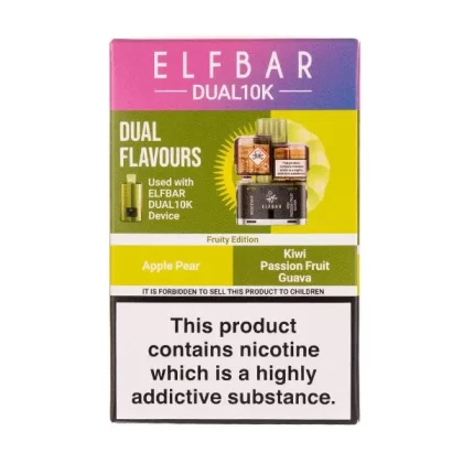 Fruity Edition Dual 10k Refill Pack by Elf Bar