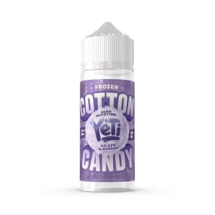 YeTi Grape Blackberry Cotton Candy 100ml Shortfill