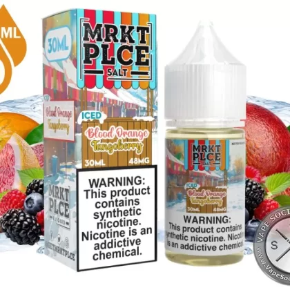 Iced Blood Orange Tangoberry by MRKT PLCE Salt 30ml