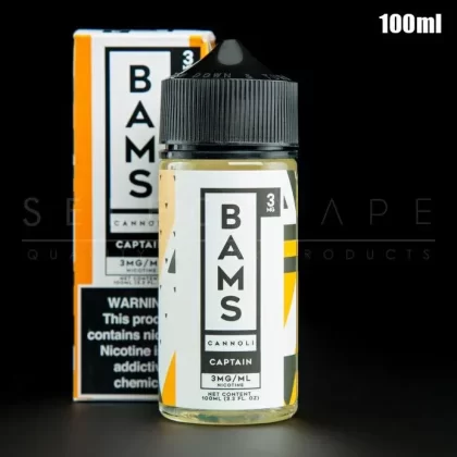 Bams Cannoli – Captain Cannoli Eliquid 100ml