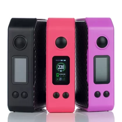 Dovpo MVP 220W Box Mod (DISCONTINUED) - Carbon Fiber Pink