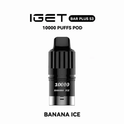 IGET Bar Plus S3 Pod – Banana Ice - Ozvapeone