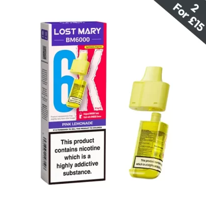 Pink Lemonade – Lost Mary BM6000 POD
