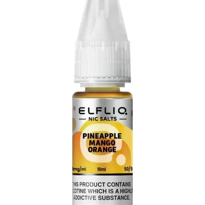 Elf Bar Elfliq Pineapple Mango Orange Nic Salt Vape Juice - Strength 10mg