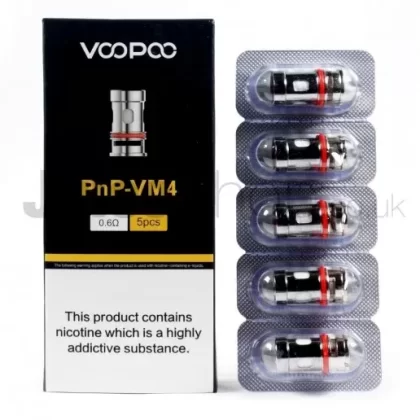 VooPoo PnP-VM4 Coils (0.6Ω) - Vape Store