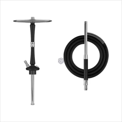 Shisha Hoob GO Space Grey Black - Uszczelka; Dyfuzor, Talerzyk