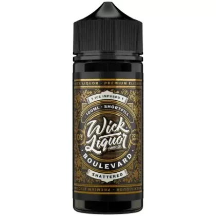 Wick Liquor Boulevard Shattered Shortfill E-Liquid 100ml