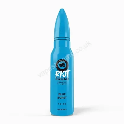 Blue Burst E-Liquid Shortfill by Riot Squad - Vapestreams Co
