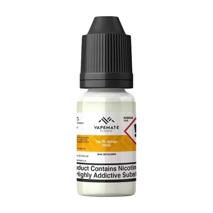 Vapemate Classic Tac Tic Orange Citrus 10ml - 12mg - Vape Product