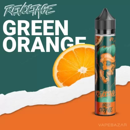 Revoltage Longfill 15 ml – Green Orange - Aroma zum Selbstmischen / Orange