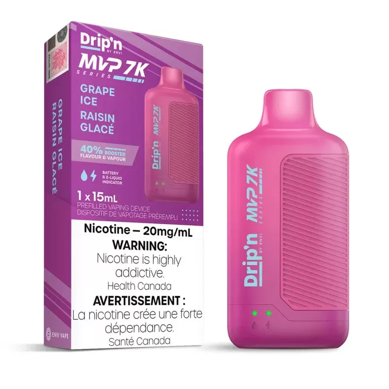 DRIP’N 7000 – GRAPE ICE