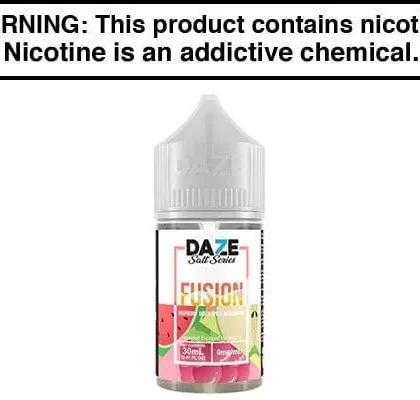RASPBERRY GREEN APPLE WATERMELON BY 7 DAZE FUSION SALT 30ML - Vapejuice