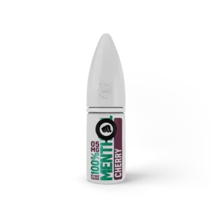 100% Menthol - Cherry Hybrid Nic Salt By Riot Squad - 5mg