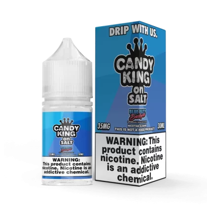 CANDY KING on SALT - Blue Razz Bubblegum - 30ML E-Liquid - 50MG