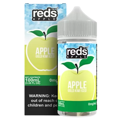 Reds Apple Golden Kiwi Iced eJuice - Vape Product; Vape Product, Vape Product; 7 Daze