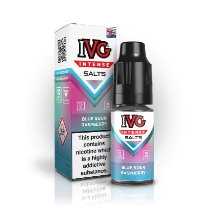IVG INTENSE BLUE SOUR RASPBERRY 10ML NIC SALT E-LIQUID