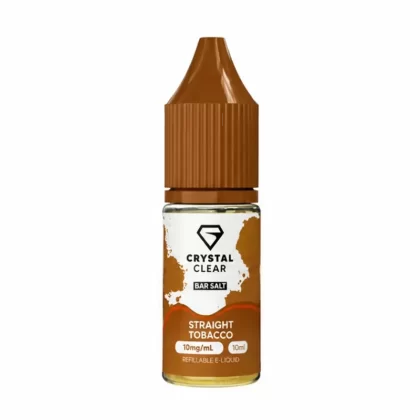 Crystal Clear Bar Salts Straight Tobacco Nic Salt
