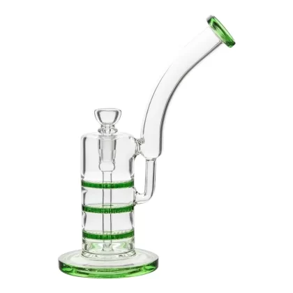 Three Ply Perc Bong – 10in