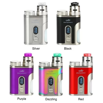 Eleaf Pico Squeeze 2 100W Squonk Kit with Coral 2 RDA (4000mAh & 8ML) - Without Cell / Purple / Hong Kong Warehouse