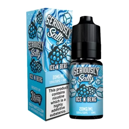 Ice N Berg Nic Salt E-Liquid Seriously Salty Series by Doozy Vape Co (10ml)