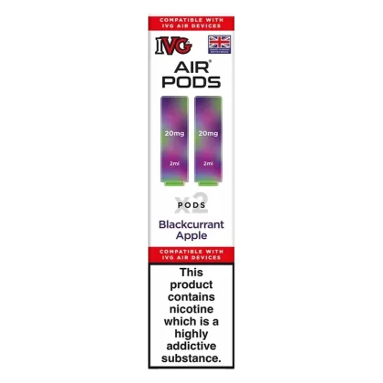 IVG Air 4in1 Blackcurrant Apple Prefilled Pods