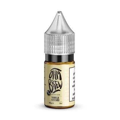 Vanilla Custard Nic Salt By Ohm Brew