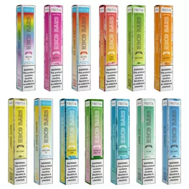Esco Bars Fruitia Mesh 2500 Puffs Disposable Vape 50mg 6mL