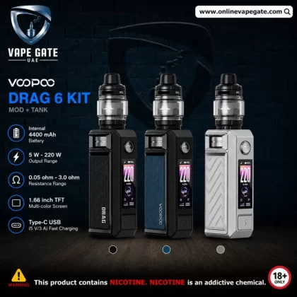 VOOPOO DRAG 6 Pod Kit 220W
