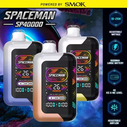Space Man SP40K Disposable Device - 40,000 Puffs - Pink Lemonade