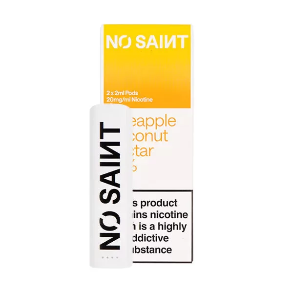 No Saint Starter Kit Bundle (2 Pods) - Pineapple Coconut Nectar - Image 2