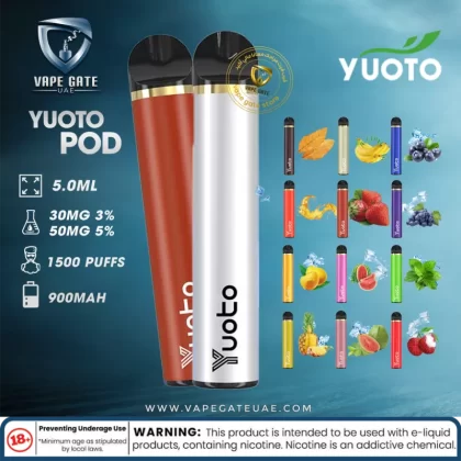 Yuoto Disposable Pod Device (30mg) - Lychee Ice