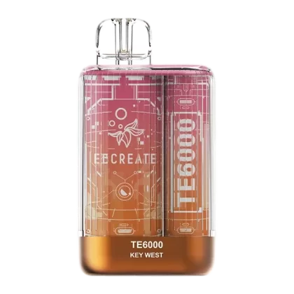 Key West EB TE6000 - Site#VAP~Nicotine#40mg~Size#Single>5 Pack