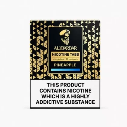 PINEAPPLE – ALIBARBAR NICOTINE TABS - Small / ALIBARBAR / Pineapple