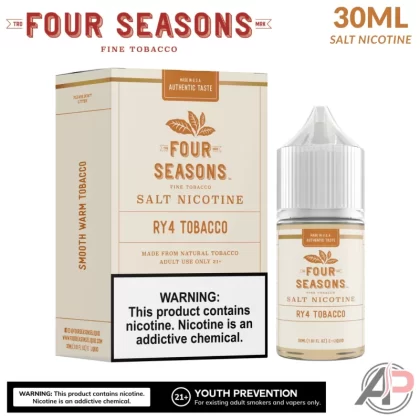 Four Seasons RY4 Tobacco Salt Nicotine 30mL