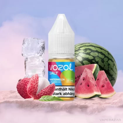 Vozol Liquid – Watermelon Lychee Ice - 14,5mg/ml, 20mg/ml