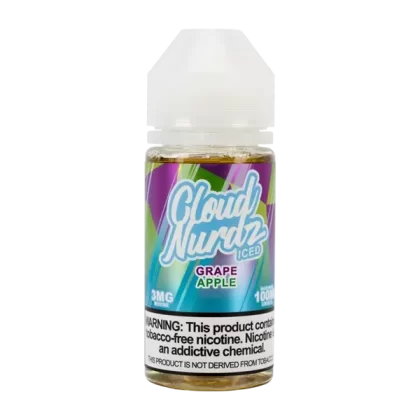 Iced Grape Apple by Cloud Nurdz 100mL - Customer Group#Consumer~Nicotine#3mg>6mg