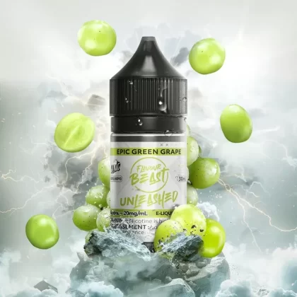 FLAVOUR BEAST – UNLEASHED 20MG/ML – EPIC GREEN GRAPE