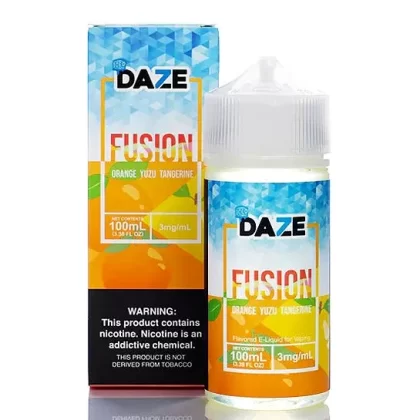 Orange Yuzu Tangerine Iced – Daze Fusion E-Juice (100 ml)