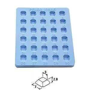 PELCO® 3mm Square Face Mold