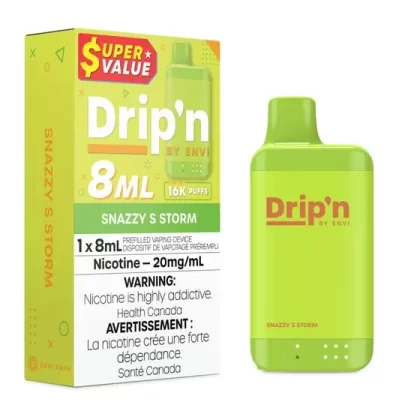 Drip’n by Envi 8ML Disposable – Snazzy S Storm