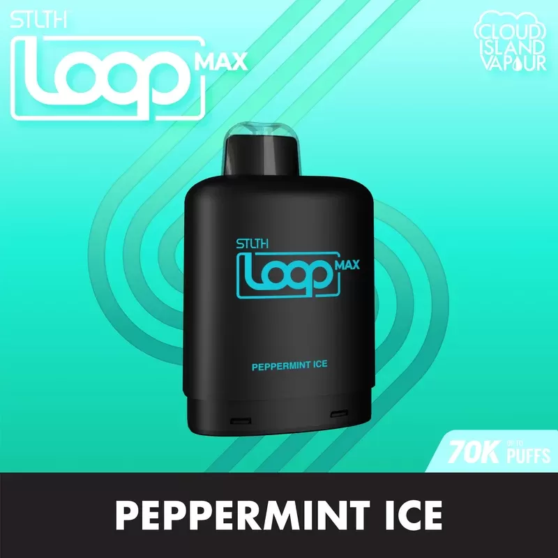 STLTH LOOP MAX 70K Pod Pack – Peppermint Ice