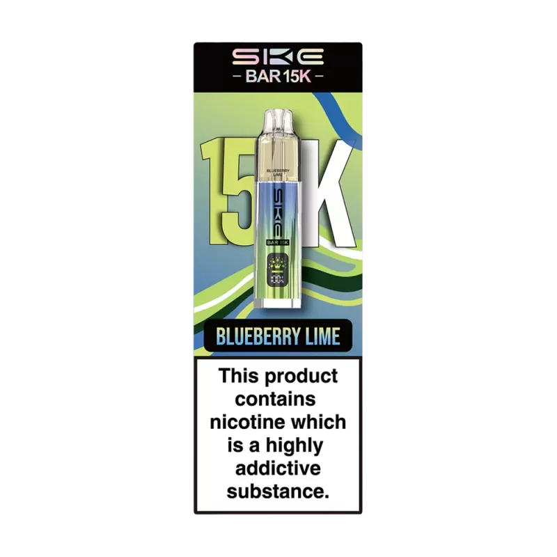 SKE Bar 15K Prefilled Pod Kit - Blueberry Lime - Image 2